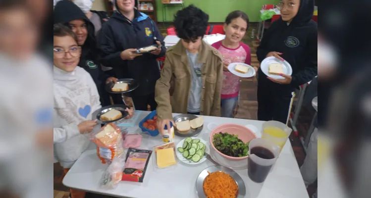 Alimentação saudável é tema de abrangente aula em Palmeira