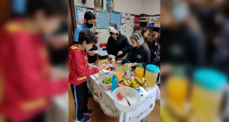 Alimentação saudável é tema de abrangente aula em Palmeira