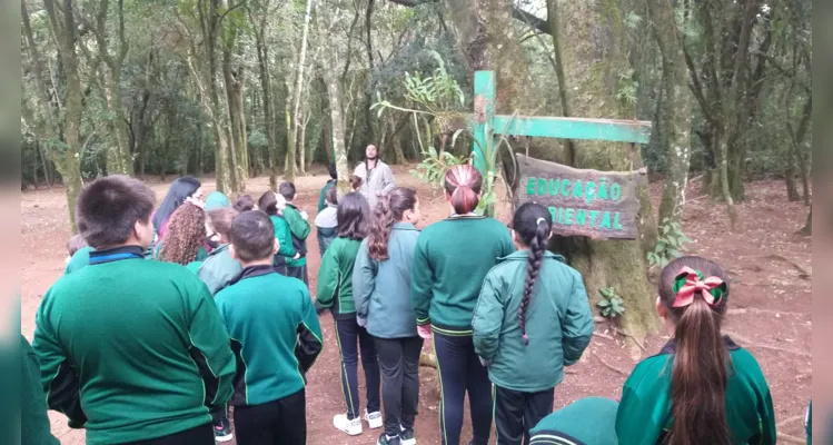 Alunos unem história, civismo e meio ambiente em Jaguariaíva