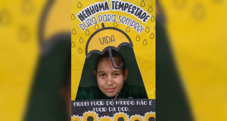 Setembro Amarelo traz proposta lúdica a educandos de Ivaí