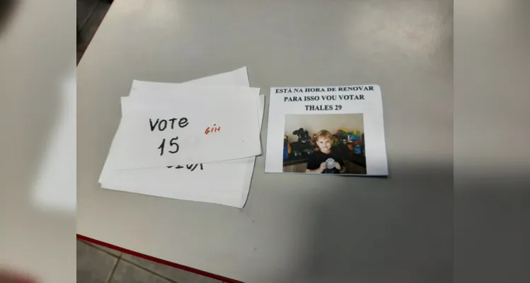 'Eleições mirins' levam trabalho cívico para turma de Irati