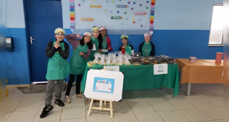 Projeto empreendedor movimenta escola em Carambeí