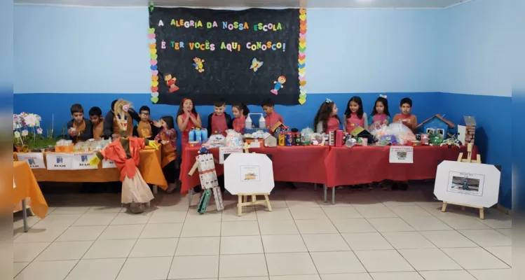 Projeto empreendedor movimenta escola em Carambeí