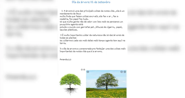 Tecnologia promove ação sobre o Dia da Árvore em Ortigueira