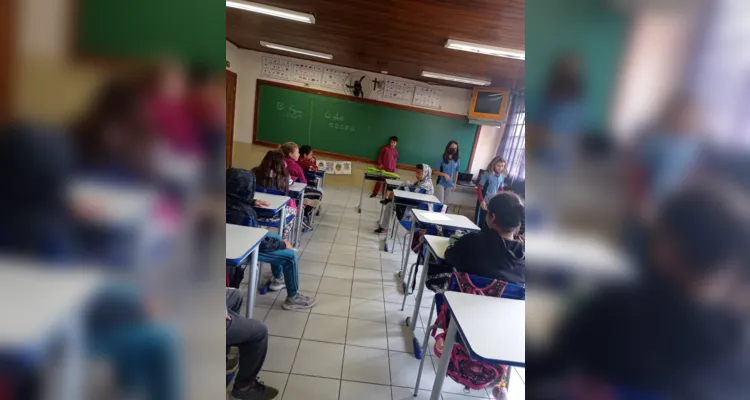 Gincana em turma de Palmeira amplia conteúdos estudados