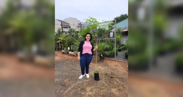 Plantio de mudas marca Dia da Árvore em classe de Ipiranga