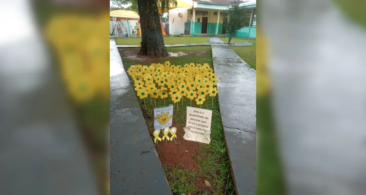 Dinâmicas em Ortigueira levam 'Setembro Amarelo' para turma