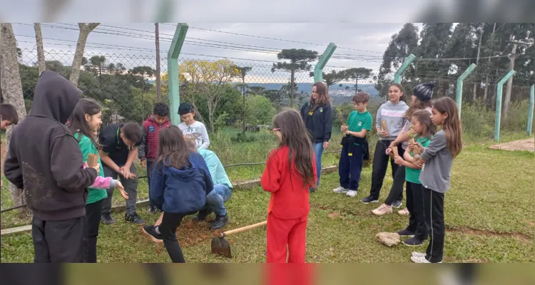 Plantio de mudas engrandece Dia da Árvore em Ipiranga