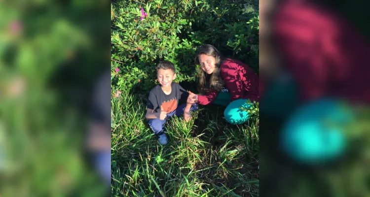 Alunos de Imbaú registram o Dia da Árvore em fotos e vídeos