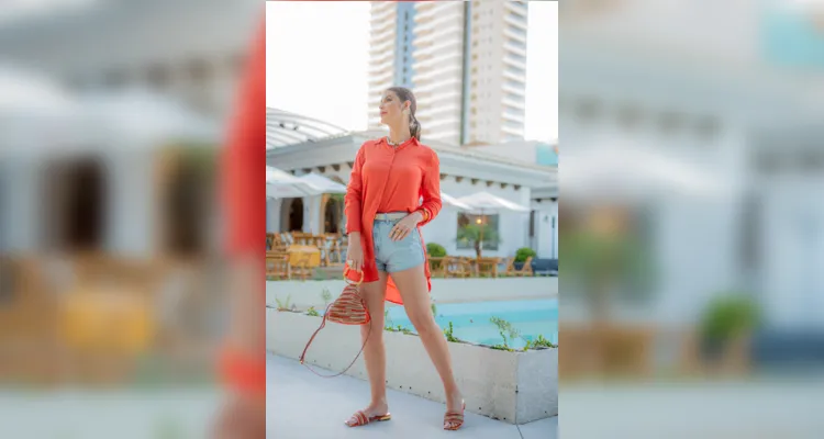 BELA – A bela e competente profissional Driellen Zarpellon veste look especial da nova coleção Vibe Clothing, calçados Luz da Lua e acessórios Maria Dolores. 