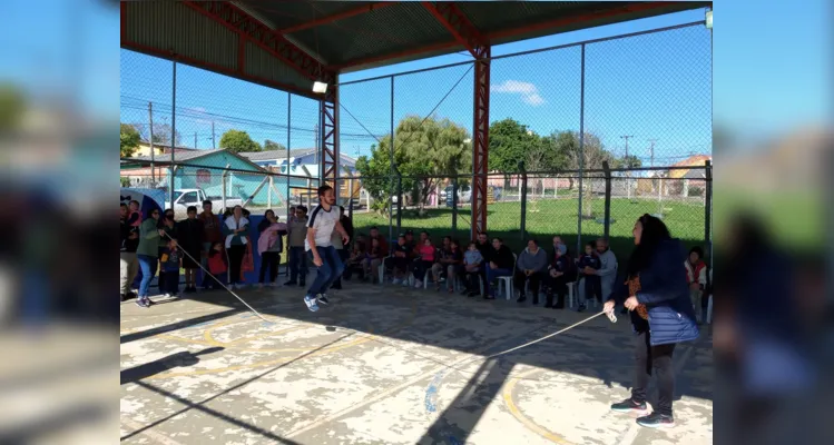 Atividade especial foi alusiva ao Dia dos Pais, celebrado neste domingo