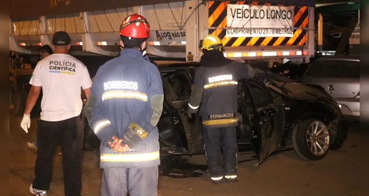 Grave acidente matou mulher e deixou um garoto com lesões graves