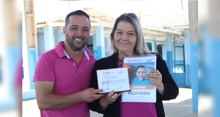 Escola de Carambeí é 'bicampeã' no Concurso do Vamos Ler