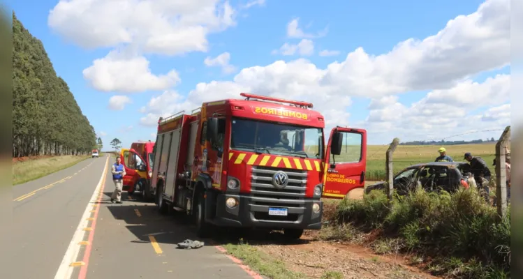 Equipes de segurança estiveram no local realizando os atendimentos necessários.