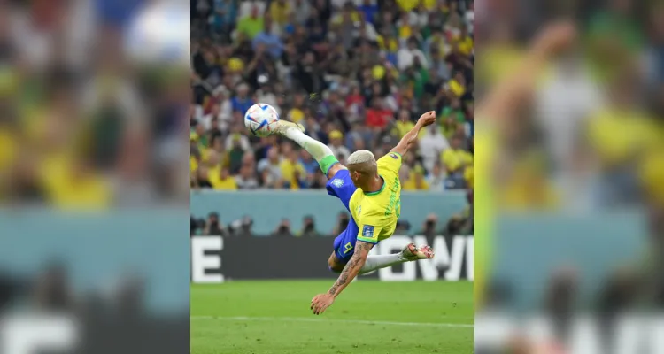 Gol do brasileiro foi um dos mais bonitos dessa primeira fase da Copa do Mundo.