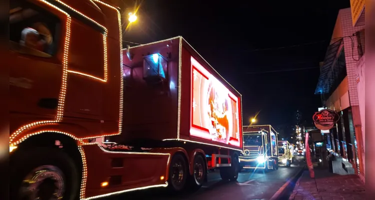 População de Ponta Grossa sentiu de perto a magia do Natal.