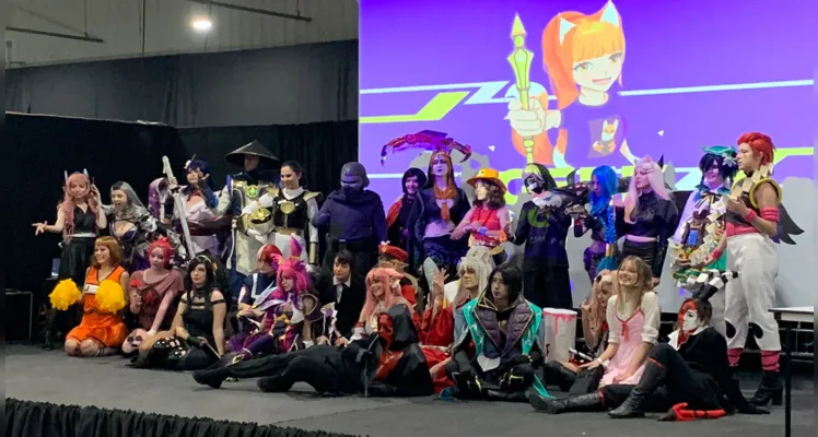 Diversos cosplay estiveram participando do concurso, realizado no último domingo (16).
