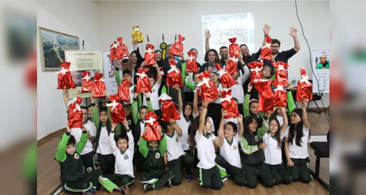 Turma da Escola Barão do Rio Branco foi a grande premiada no município