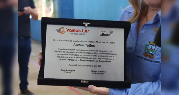 Escola rural de Castro é premiada no Concurso do Vamos Ler