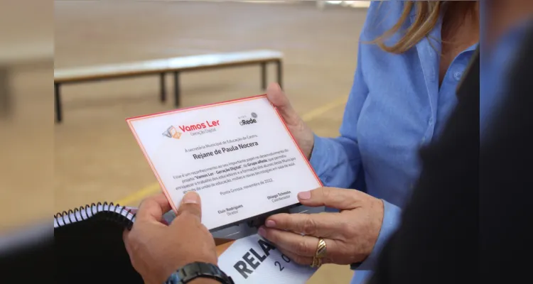 Escola rural de Castro é premiada no Concurso do Vamos Ler