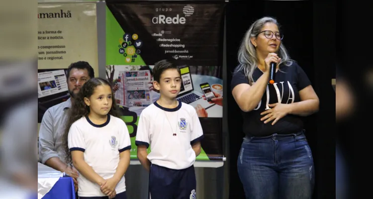 Alunos protagonizaram evento e mostraram relação com as mídias