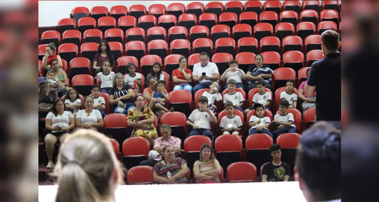 Alunos protagonizaram evento e mostraram relação com as mídias