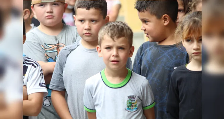 Evento reuniu colegas e trouxe muita animação na escola