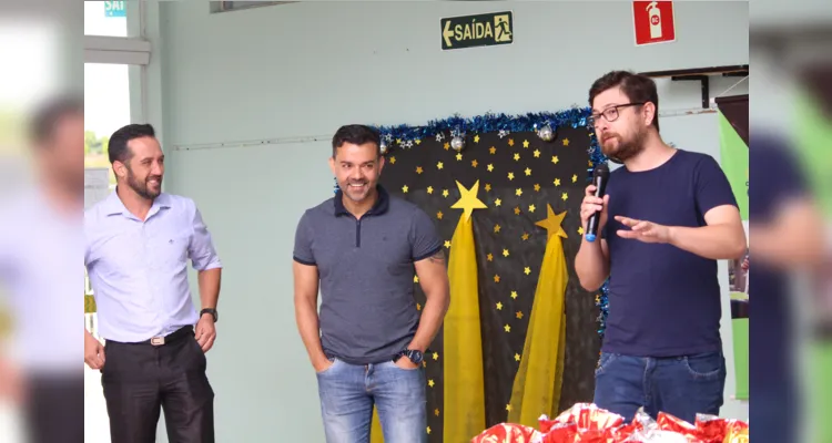 Evento reuniu colegas e trouxe muita animação na escola