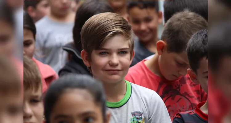 Evento reuniu colegas e trouxe muita animação na escola