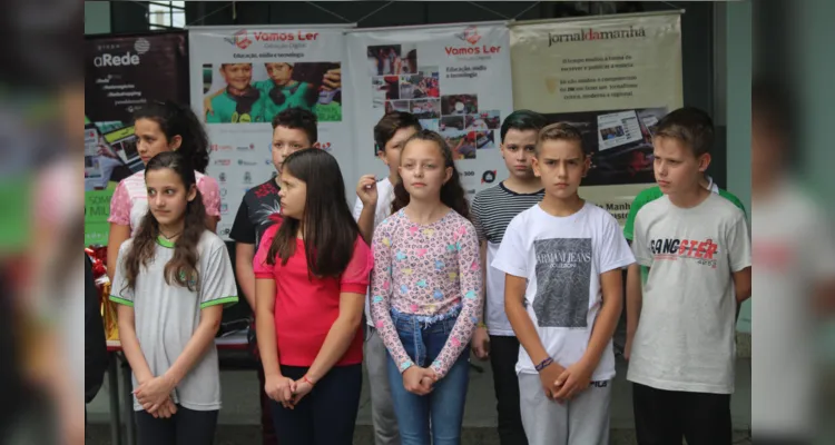 Evento reuniu colegas e trouxe muita animação na escola