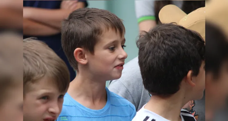 Evento reuniu colegas e trouxe muita animação na escola