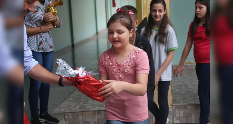 Evento reuniu colegas e trouxe muita animação na escola