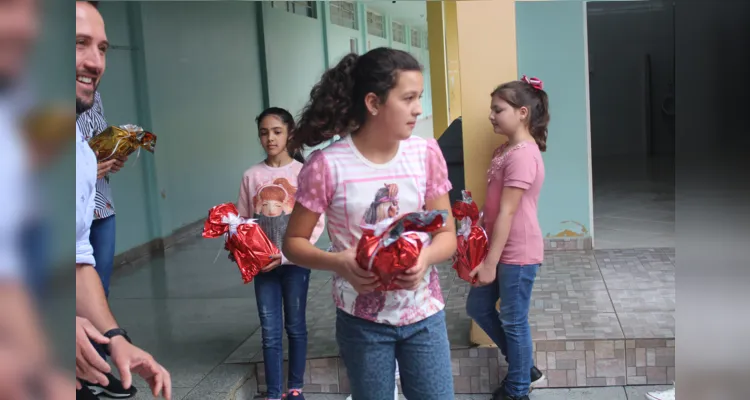 Evento reuniu colegas e trouxe muita animação na escola