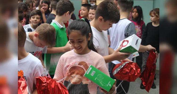 Evento reuniu colegas e trouxe muita animação na escola