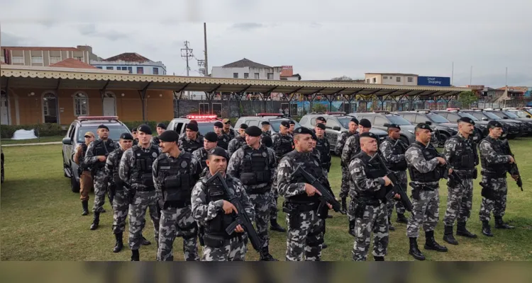 Policiais militares estarão posicionados em pontos estratégicos do Município.