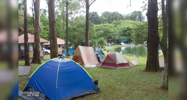 Áreas de camping também estarão disponíveis para os participantes.