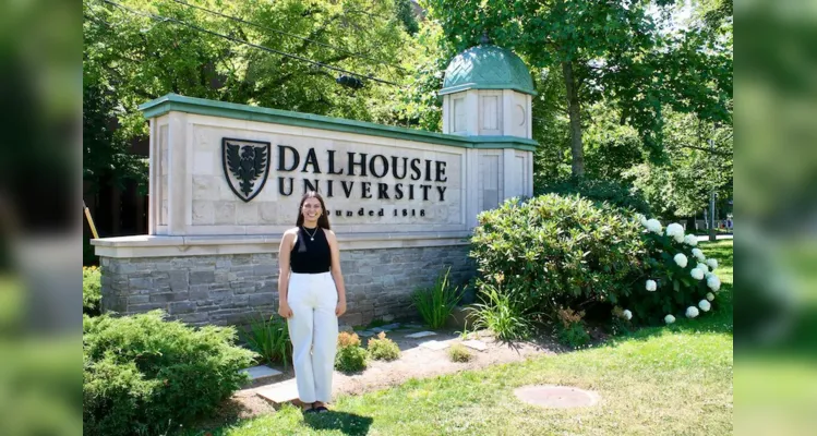 Cristiane ficou 11 meses realizando seu doutorado-sanduíche na Universidade de Dalhousie, no Canadá.