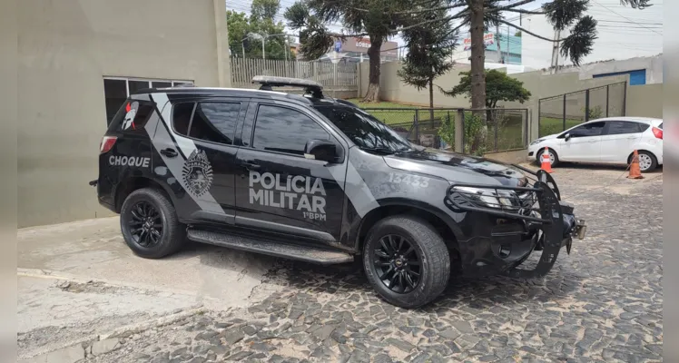 Equipe Pelotão de Choque prestou apoio à Agência Local de Inteligência (ALI).