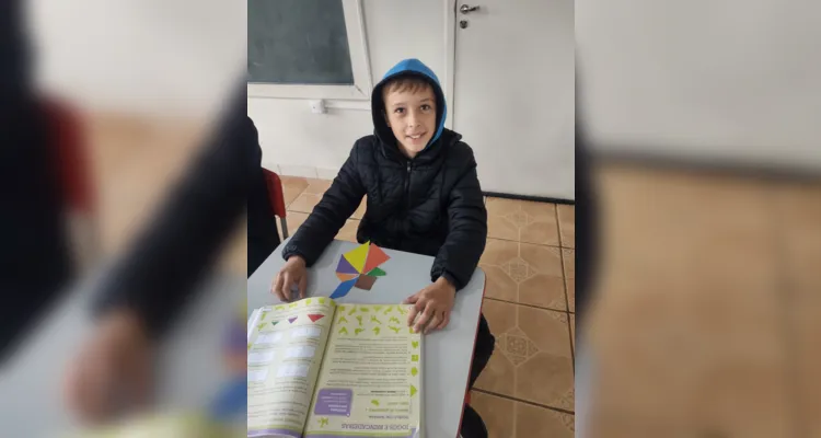 Competição com tangram traz ensino matemático em Ipiranga