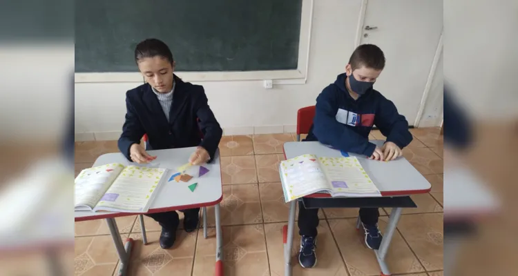 Competição com tangram traz ensino matemático em Ipiranga
