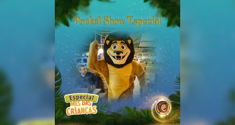 Na selva animal terá Pocket Show autoral, playlist temática, espaço kids com monitoria gratuita e muitas gostosuras