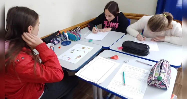 Turma de Irati participa de ação com foco na leitura