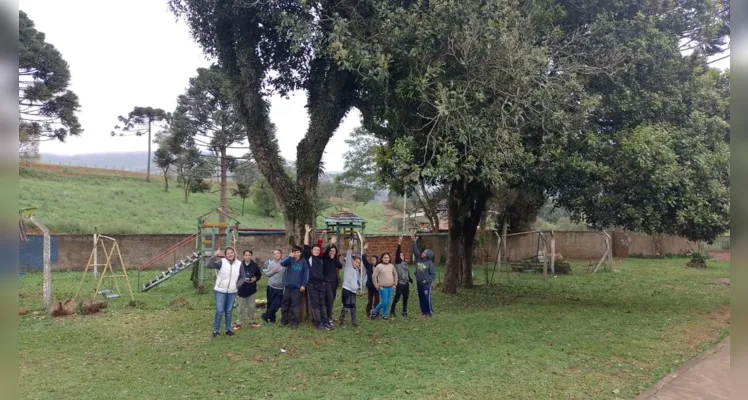 Aula do Vamos Ler e Unimed PG é base de trabalho em Castro