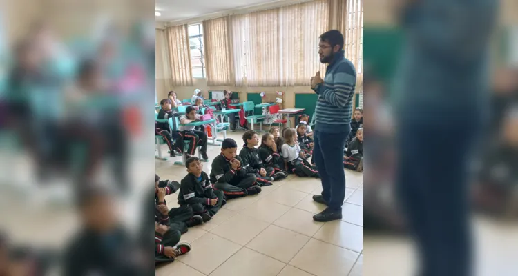 'Projeto Profissões' movimenta escola em Piraí do Sul