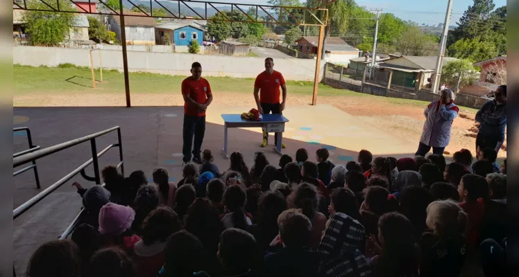 'Projeto Profissões' movimenta escola em Piraí do Sul