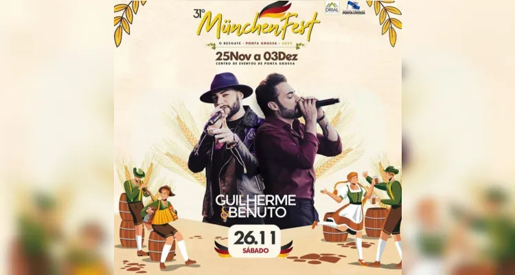 Shows da edição 2022 da Münchenfest são confirmados