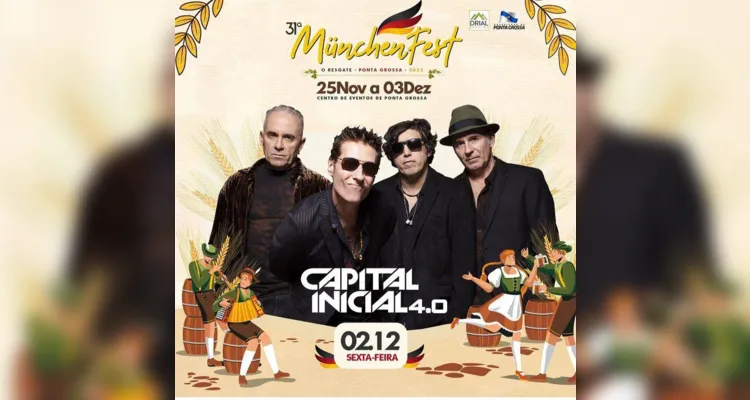 Shows da edição 2022 da Münchenfest são confirmados