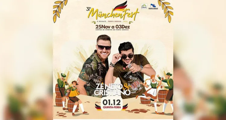 Shows da edição 2022 da Münchenfest são confirmados