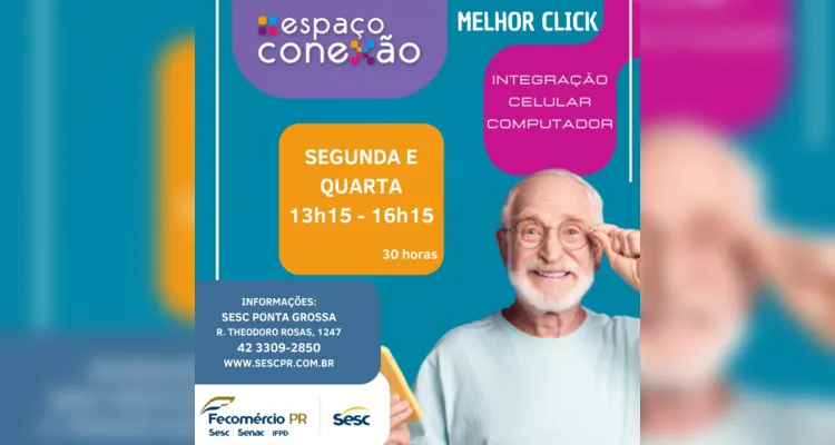 Sesc oferece cursos de formação em tecnologia