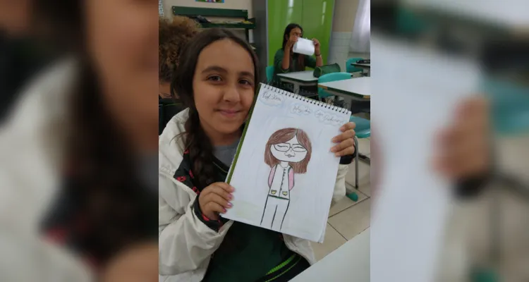 Alunos de Jaguariaíva realizam homenagem ao Dia do Professor